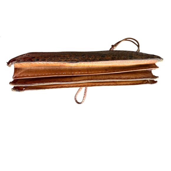 1970s Python snakeskin purse handmade - Picture 5 of 10